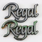 Lot Of 2 1978-83 Buick Regal Automobile Grill Emblems Nameplate 3.25"