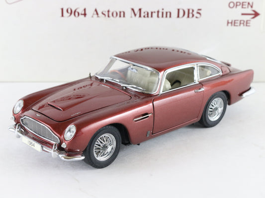 1964 Aston Martin DB5 Red Danbury Mint 1:24 Diecast Car
