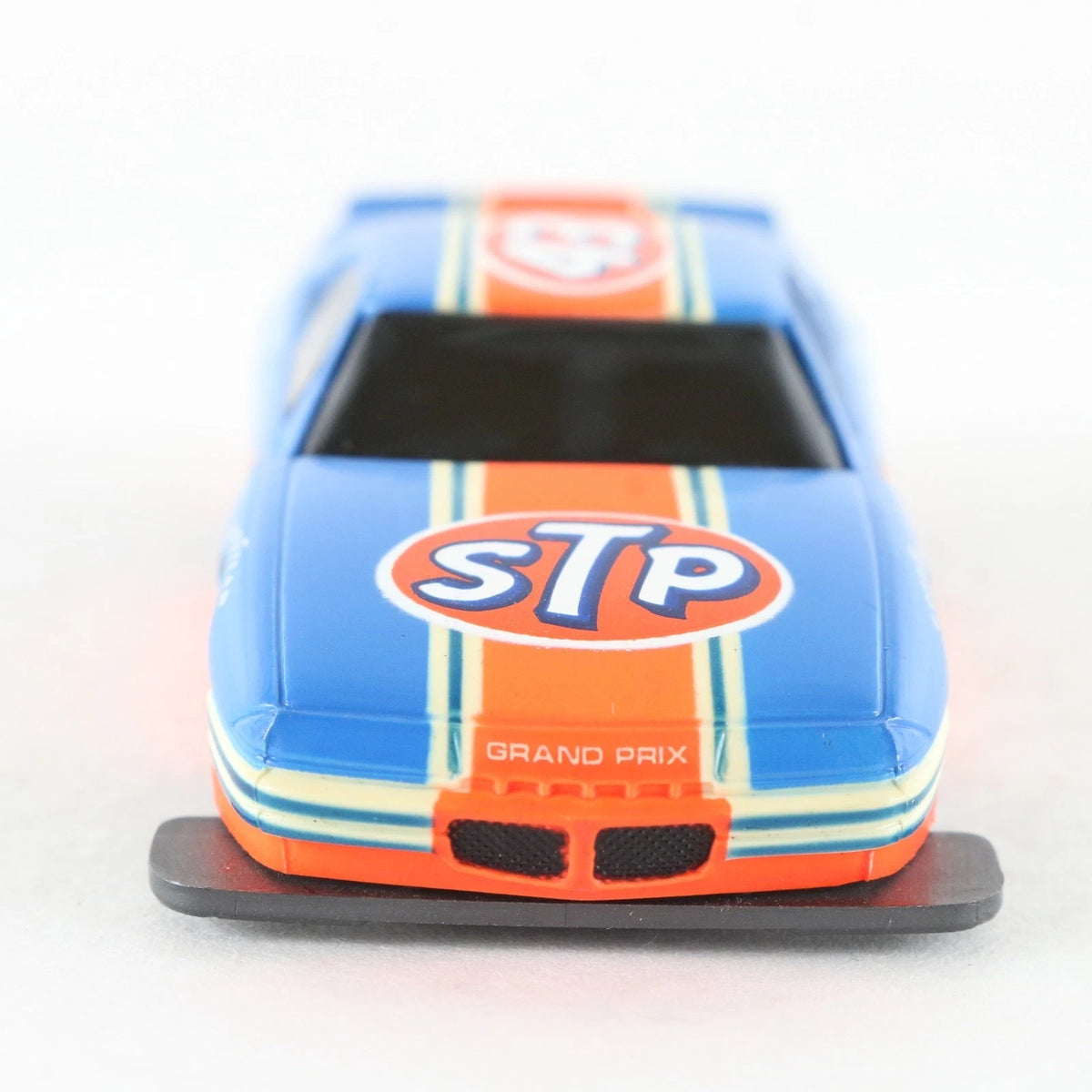 Tyco TCR Pontiac Grand Prix #43 STP Petty Orange Blue Slotless HO Slot Car