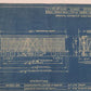 Pennsylvania PRR Stock Car Train Blueprint 60502-60801 1930 13"