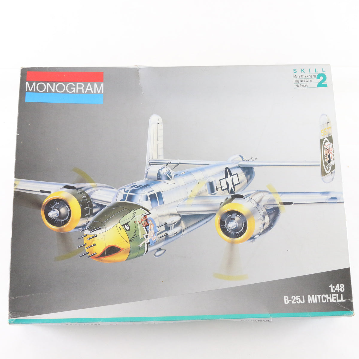 B-25J Mitchell Medium Bomber Plane Monogram 1:48 Model Aircraft Kit 5507