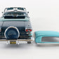1958 Pontiac Bonneville Convertible Turquoise Danbury Mint 1:24 Model Car