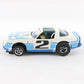 VINTAGE Aurora AFX Pontiac Firebird #2 Blue Screecher Slotless HO Slot Car