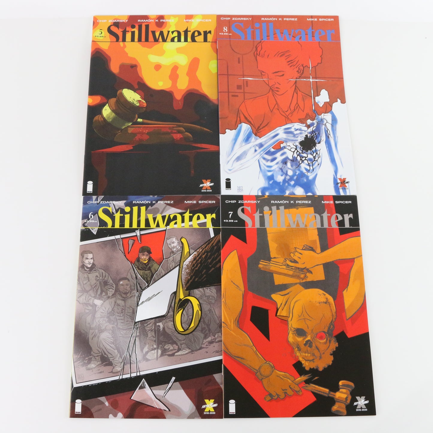 Lot Of 10 Stillwater #1-10 Skybound Image Zdarsky Perez Spicer Comics 1ST PRINTS