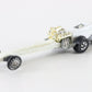 Vintage Hot Wheels Snake 1 Fuel Dragster White 1:64