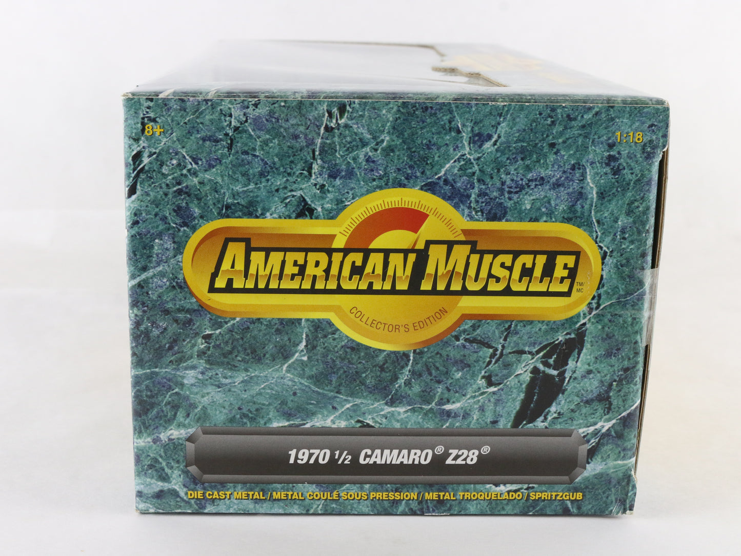 1970 1/2 Chevy Camaro Z28 Green Black American Muscle ERTL 1:18 Car Sealed 7128