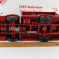 1955 White 3014WLB Budweiser Delivery Truck Red White Danbury Mint 1:24 Diecast