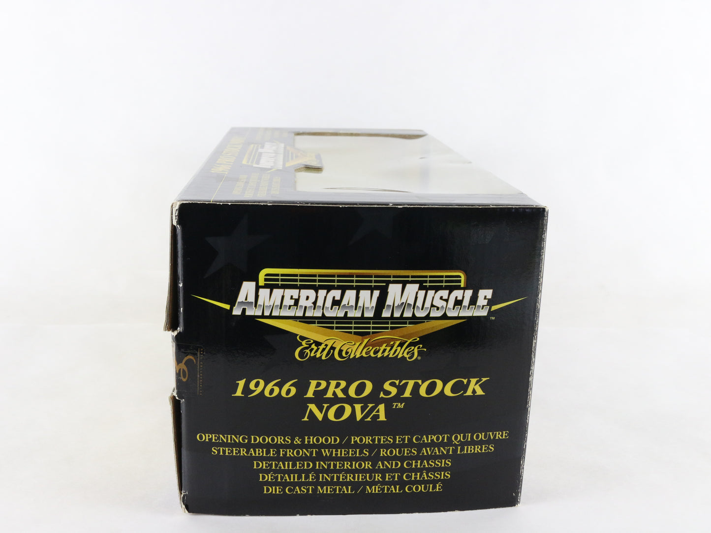 1966 Chevy Nova Pro Stock Shiny Brown American Muscle ERTL 1:18 36673 Model Car