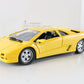 Lamborghini Diablo Yellow Metal Model Car Welly 1:24