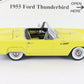 1955 Ford Thunderbird Convertible Yellow Limited Danbury Mint 1:24 Diecast 3726