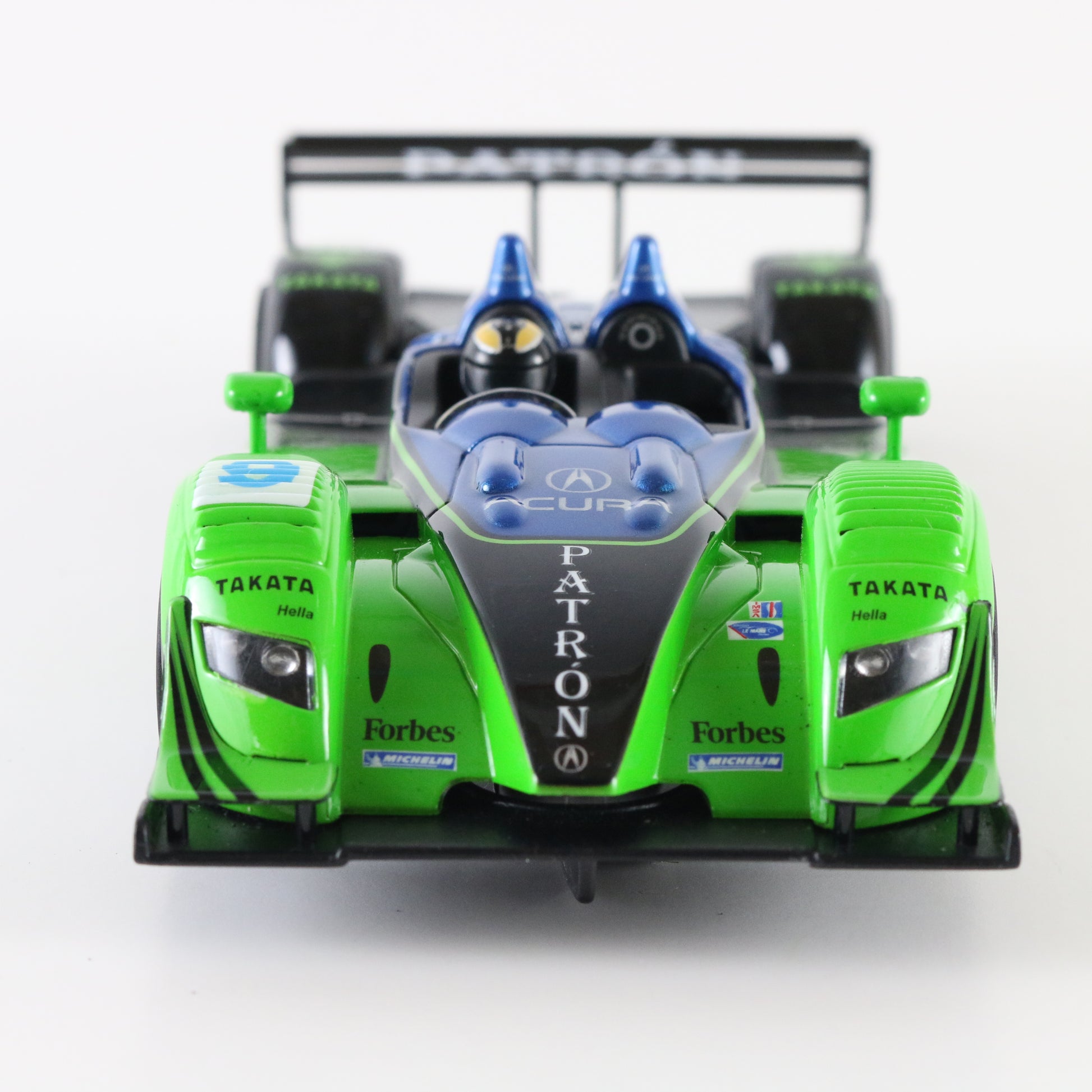 Ninco Acura LMP ARX 01 #9 Patron Takata green black 1:32 slot car