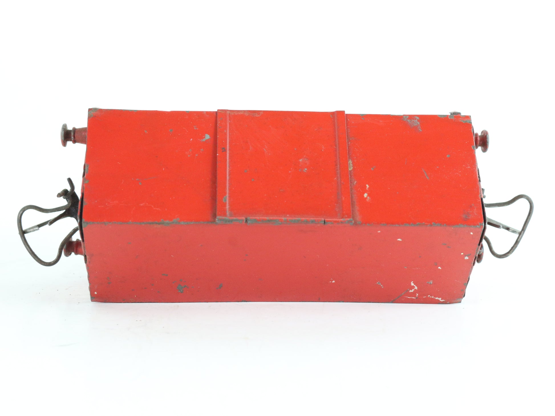 LMS Red Cement Wagon Model Train Hornby Meccano O Model Train 1930s classic British freight rolling stock