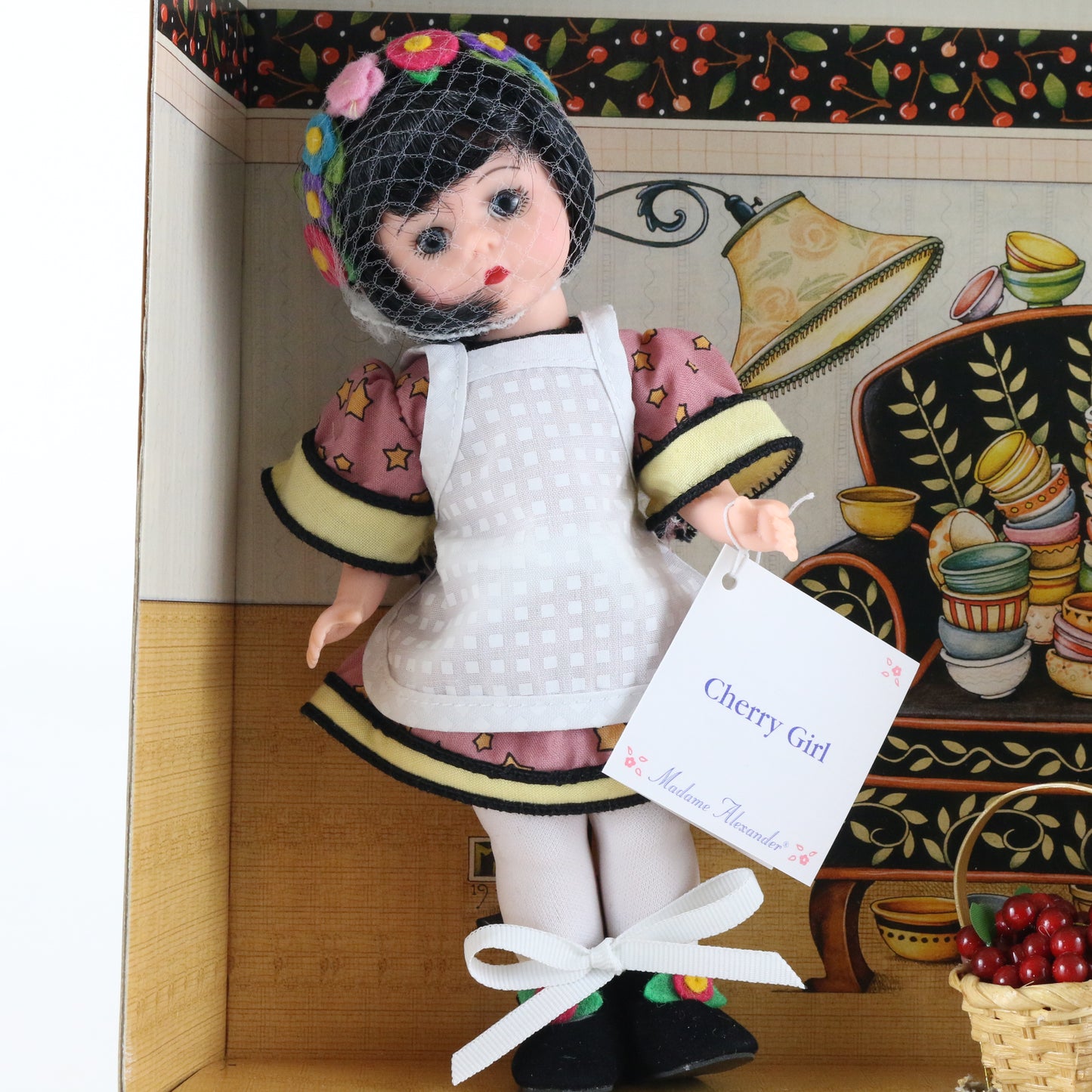 Cherry Girl Life Is Just A Chair Of Bowlies Madame Alexander 8" Doll 37074