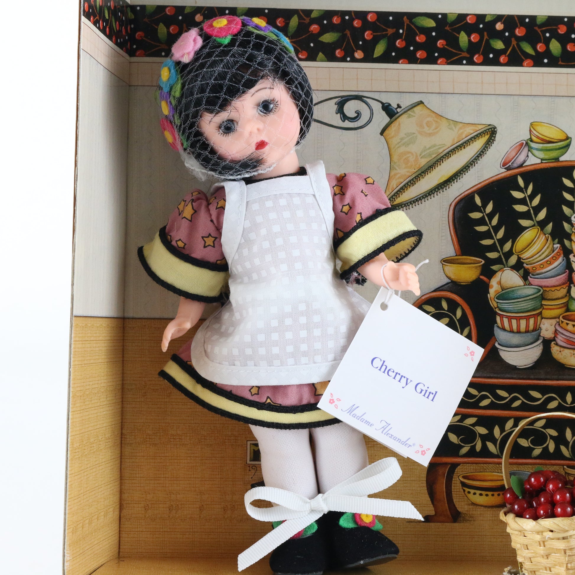 Cherry Girl Life Is Just A Chair Of Bowlies Madame Alexander 8" Doll 37074
