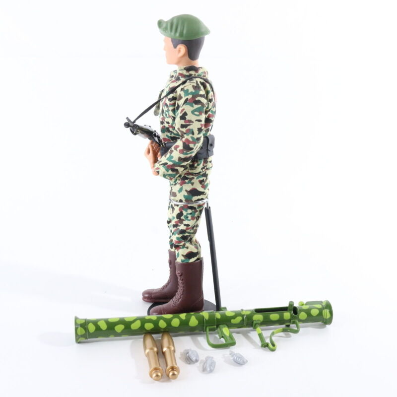 Green Beret Action Figure W/ Weapons & Accessories Gi Joe Timeless 12"