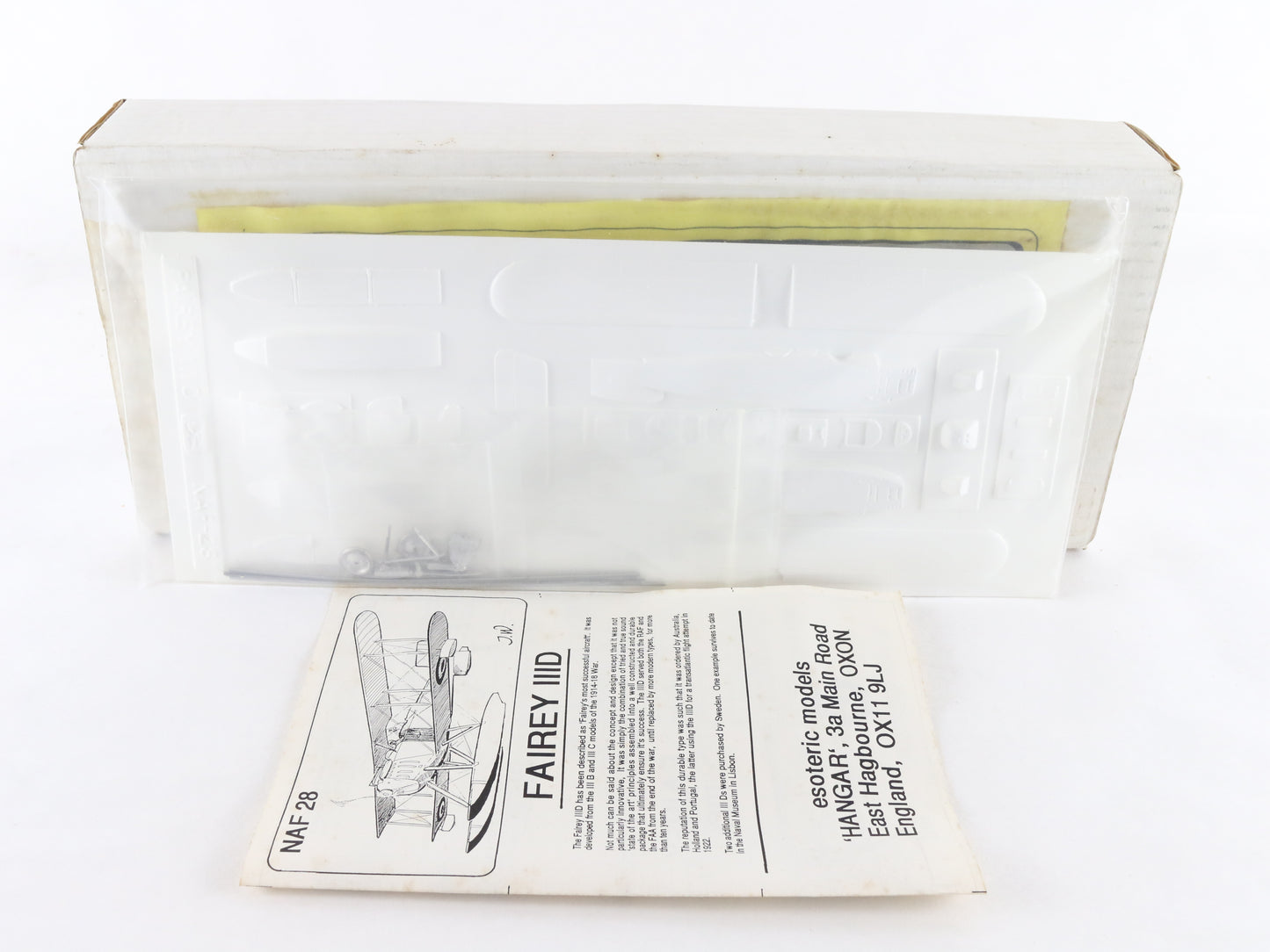 Fairey III D Vintage Biplane Esoteric 1:72 NAF-28 Model Plane Kit