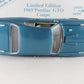 1969 Pontiac GTO Coupe Light Blue Danbury Mint 1:24 Diecast Model 680