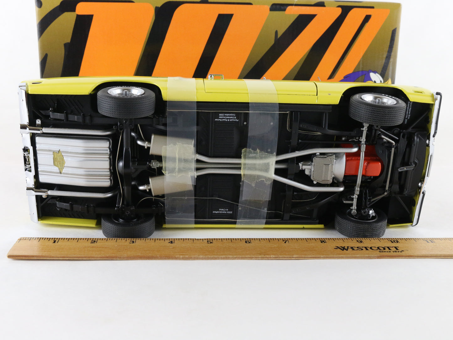 1970 Plymouth Road Runner Yellow Black GMP 1:18 Diecast Model 1 Of 2250 G1803104