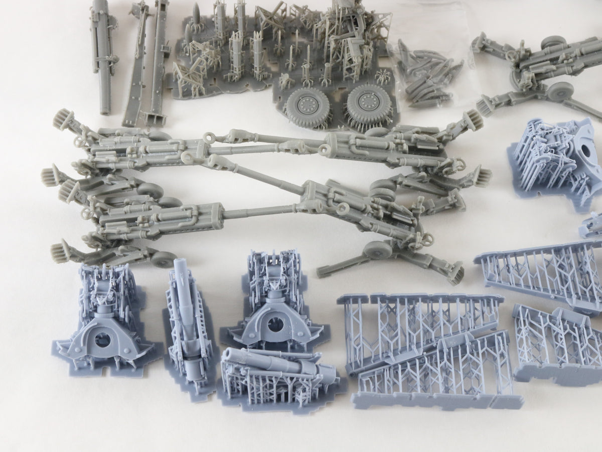 Large Lot Of M114 M102 M777 155mm Howitzer Artillery Peddinghaus 1:72 3D Printed