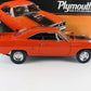 1970 Plymouth Road Runner Heads UP Orange Black GMP 1:18 1 Of 996 G1803125