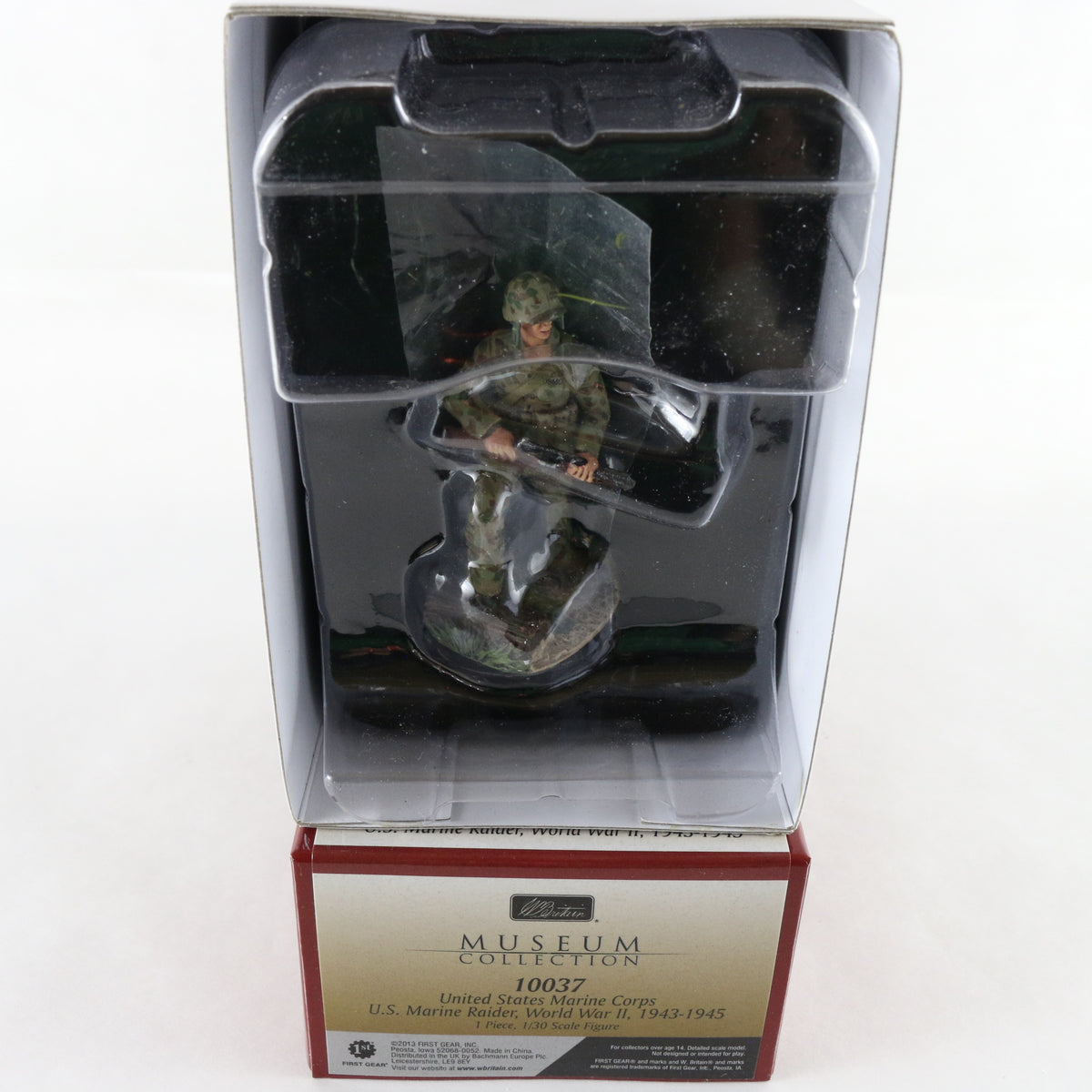 USMC US Marine Raider WW2 1943-45 Soldier Britains 1:30 10037 Metal Figure