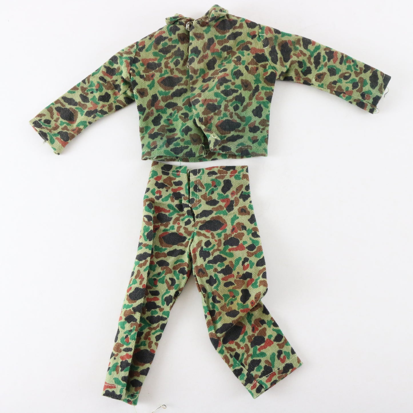  1964 Hasbro Gi Joe Marine Fatigue Jacket & Pants For 12” Figures Japan