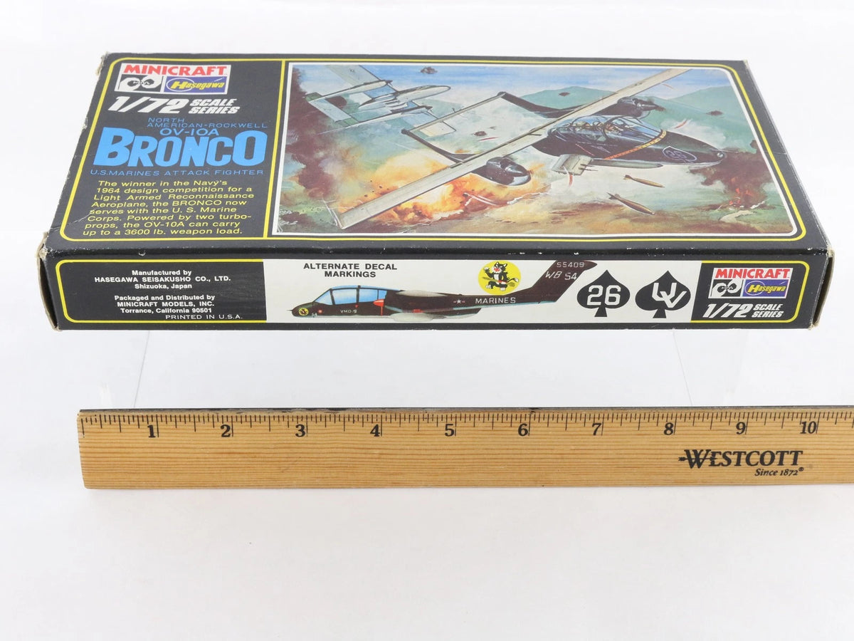 OV-10A Bronco USMC North American Rockwell Hasegawa 1:72 Attack Plane 022 Kit