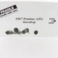 1967 Pontiac GTO Hardtop Plum Mist Purple Danbury Mint 1:24 Diecast Model