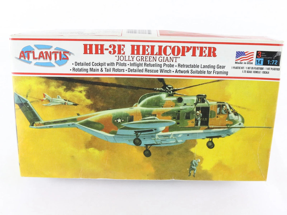 HH-3E Vietnam Helicopter Jolly Green Giant Sikorsky Atlantis 1:72 A505 Kit
