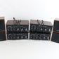 Lot Of 4x Realistic SA-10 Solid State Stereo Amplifiers + 4x 40-1250c Speakers classic audio gear for sound setups