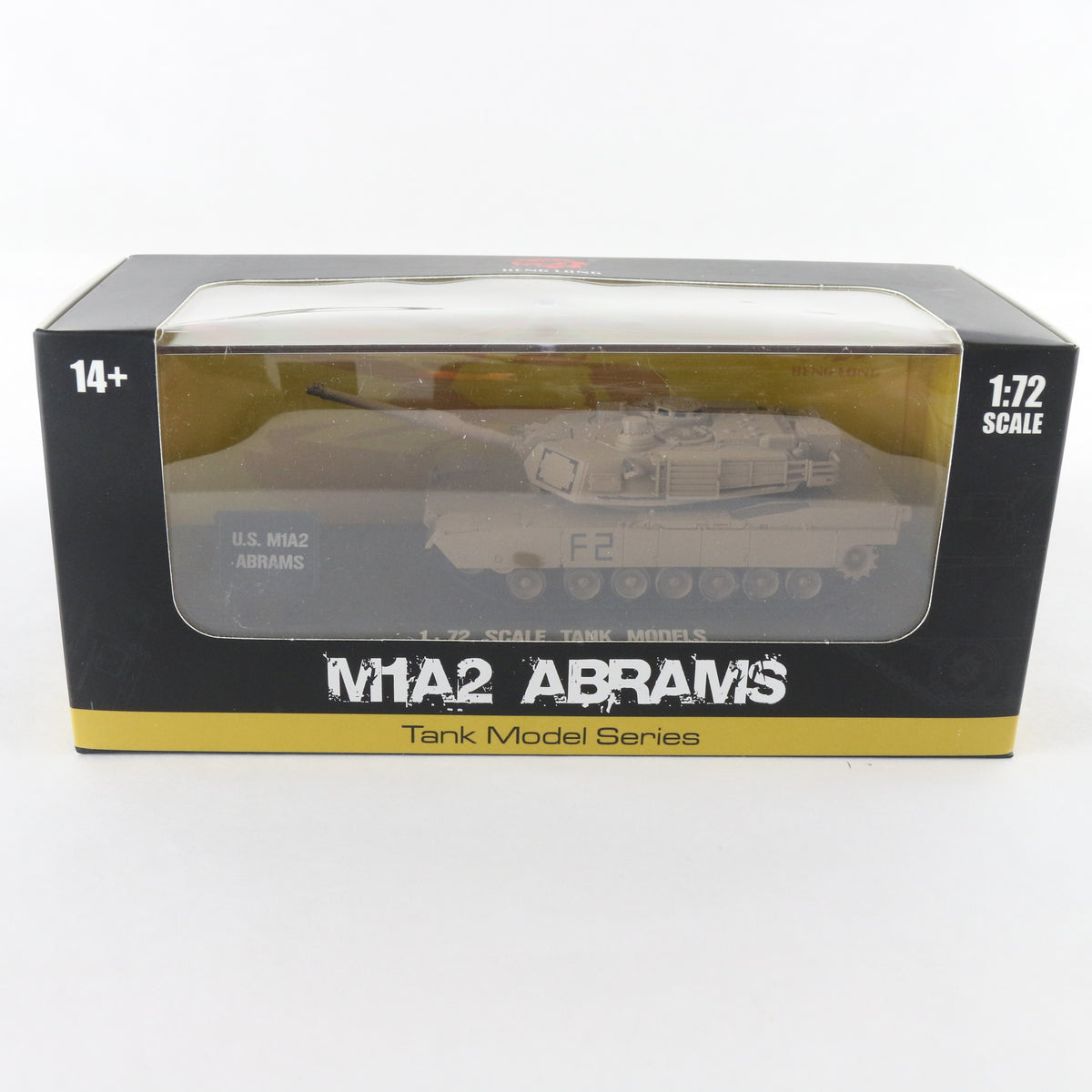 M1A2 Abrams US Tank Model Series Heng Long 1:72 8802 Sealed Military Vehicle