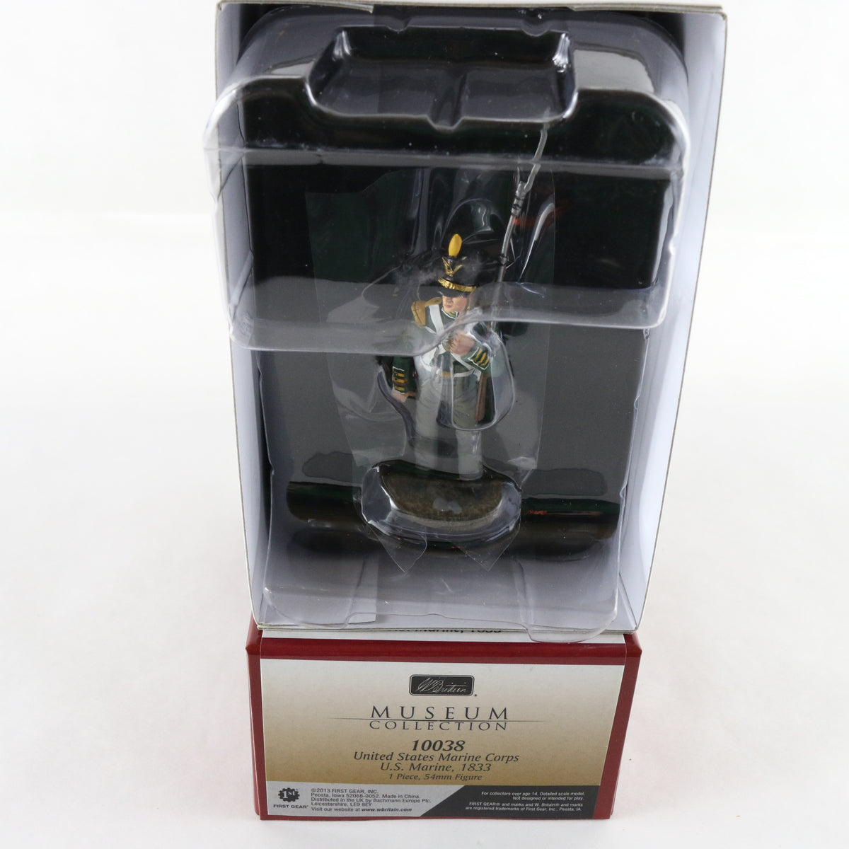 USMC US Marine 1833 Soldier Museum Collection Britains 54mm 10038 Metal Figure
