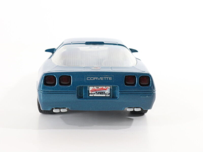 Chevrolet Corvette ZR-1 Teal Green Revell 1:24 Scale Model Car Promo