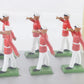 Set Of 10 US Marine Corps Drum & Bugle Corps Britains 54mm 7305