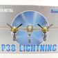 P38J Lightning Lockheed USAAF Fighter Plane Armour 1:48 98137 Model READ