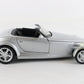 Plymouth Prowler Convertible Maisto 1:24 Silver Diecast Model Car