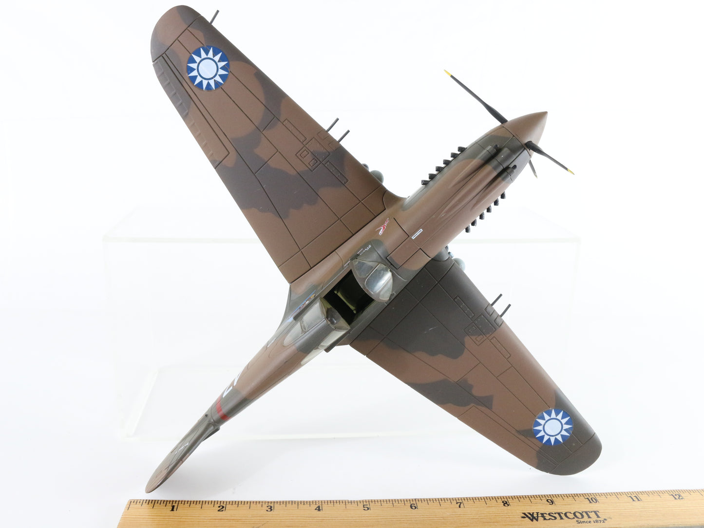 Flying Tigers Curtiss Warhawk P40 WW2 Fighter Bomber Plane 21st Century 1:32