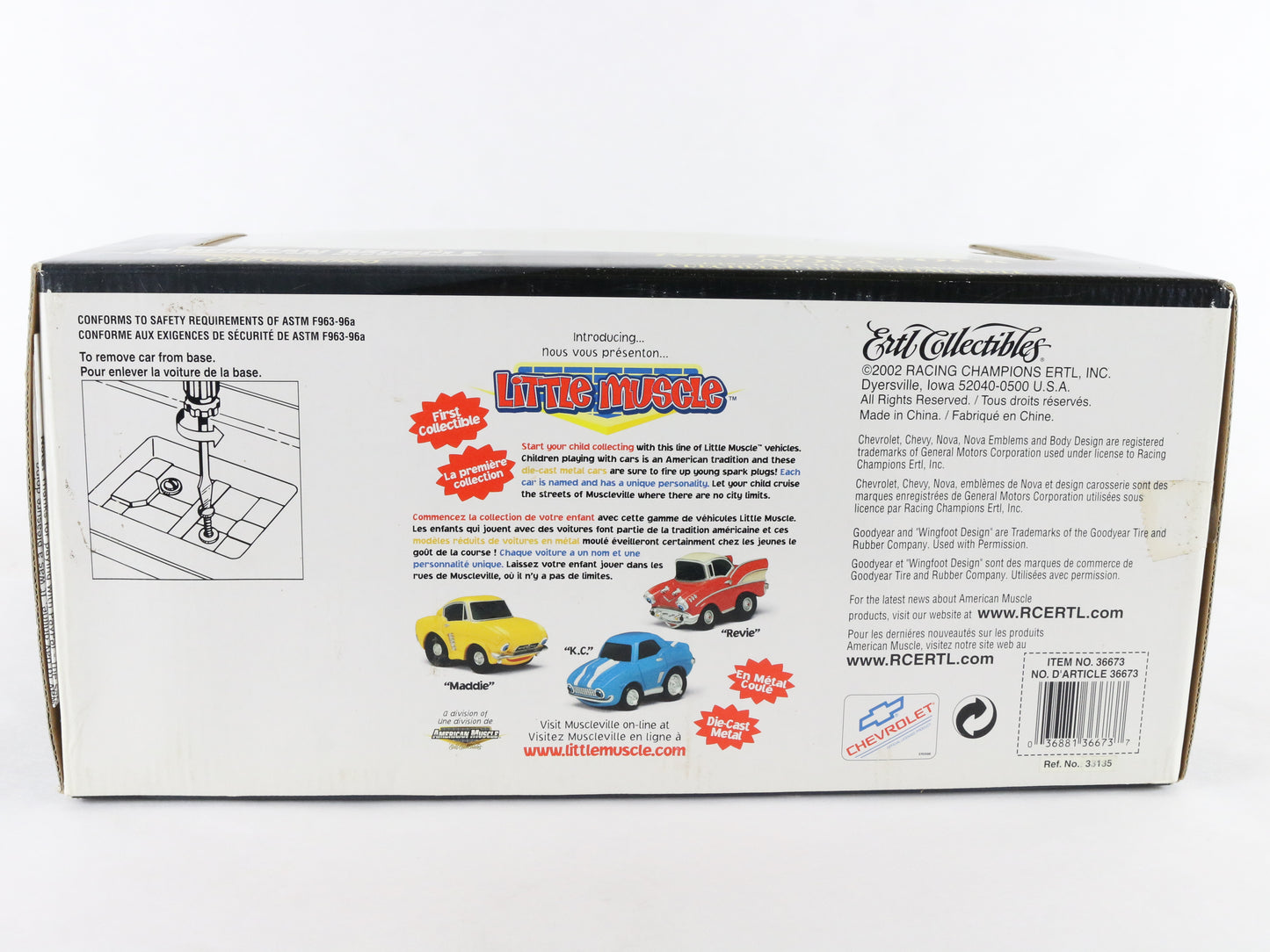 1966 Chevy Nova Pro Stock Shiny Brown American Muscle ERTL 1:18 36673 Model Car