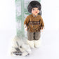 Terri Lee Nanook Eskimo 16" Vinyl Doll W/ Winter Coat & Accessories 20027