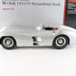 1954-55 Mercedes Benz W196R Streamliner Body Silver CMC 1:18 M-044 Model Car