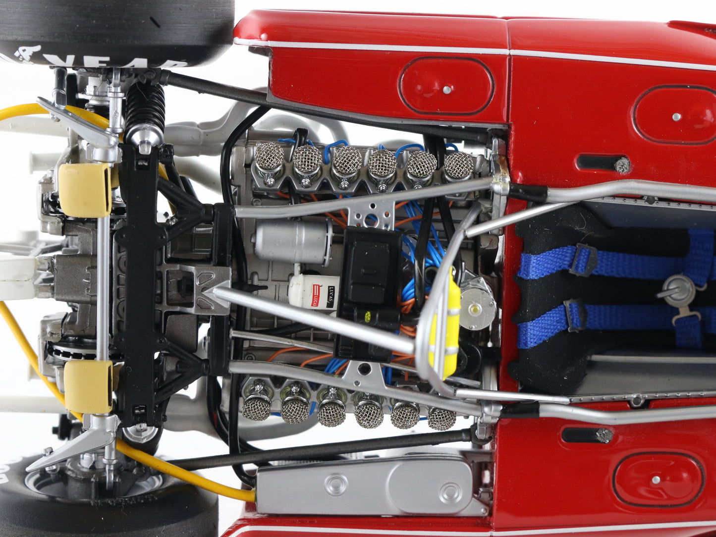 1976 Ferrari 312T2 #2 Red & White Grand Prix Classics Exoto 1:18 Model Car
