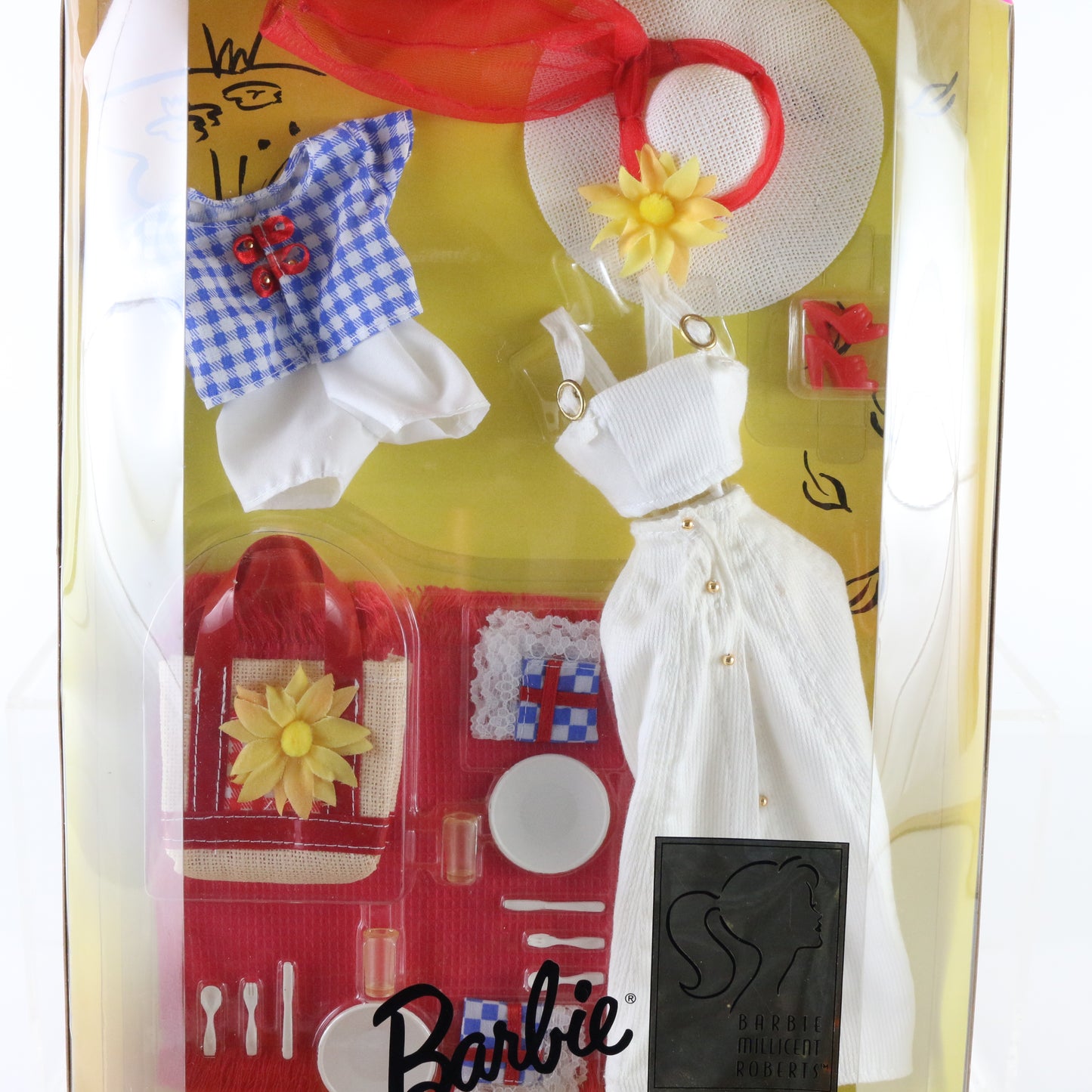 Millicent Roberts Picnic Perfect Barbie Clothing Set 1996 Mattel 16077 vintage outdoor-inspired fashion