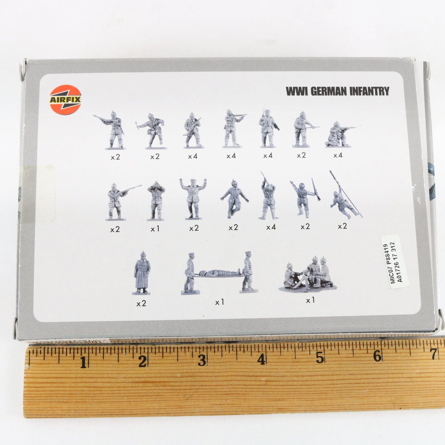 German Infantry WW1 Airfix 1:72 A01726 Plastic Model Solider Figures
