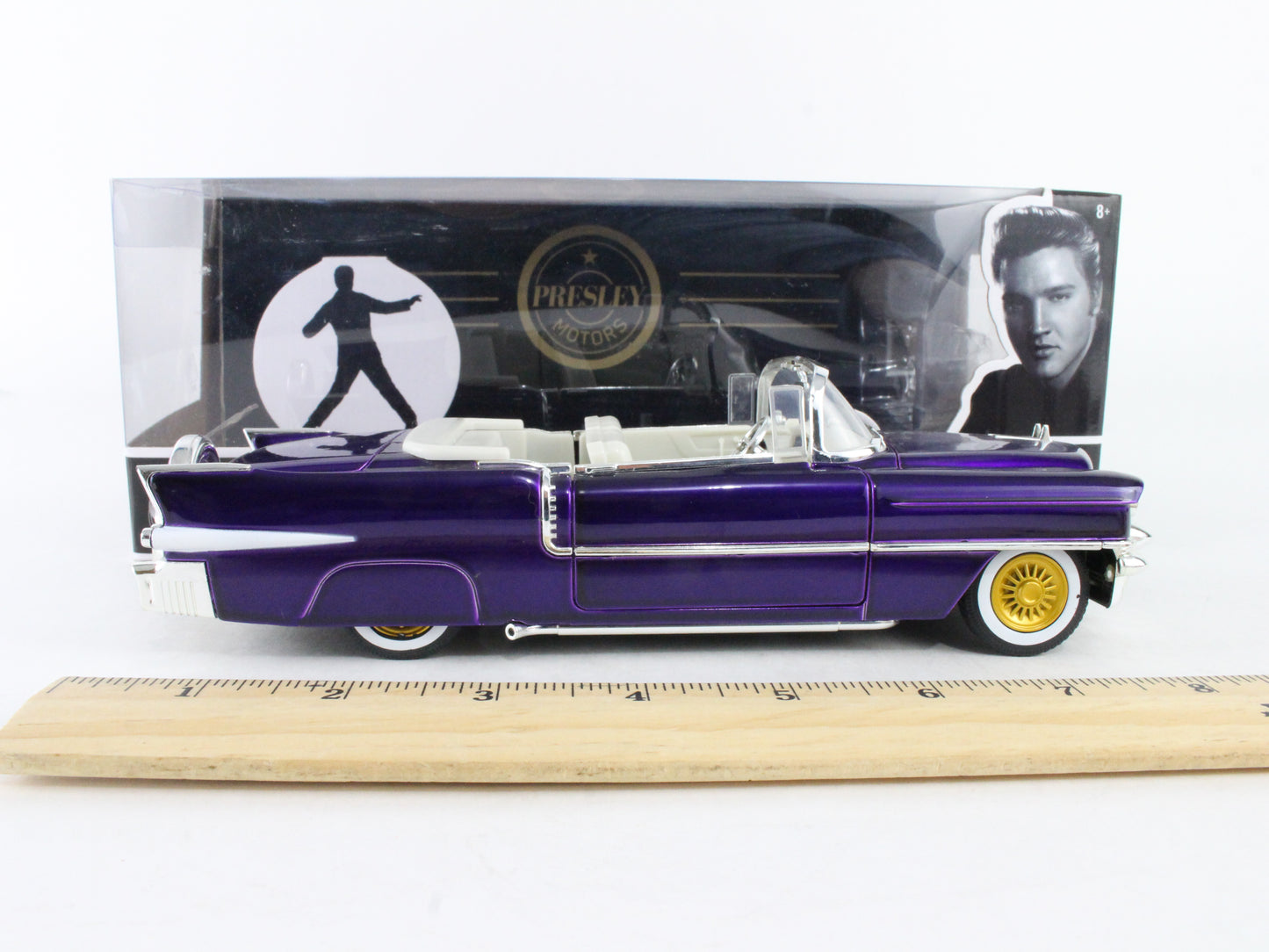 1956 Cadillac Eldorado Elvis Presley Hollywood Rides Jada 1:24 Scale Model 30985