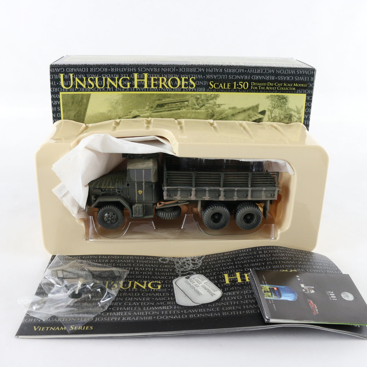 M35A1 Duece & A Half USMC Truck Unsung Heroes Corgi 1:50 50204 Metal Vehicle