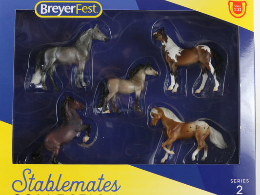 Breyer Set of 5 Stablemates Collection Series 2 BreyerFest 1:32 711485