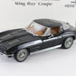 1963 Chevy Corvette Sting Ray Coupe Black Danbury Mint 1:24 Diecast 