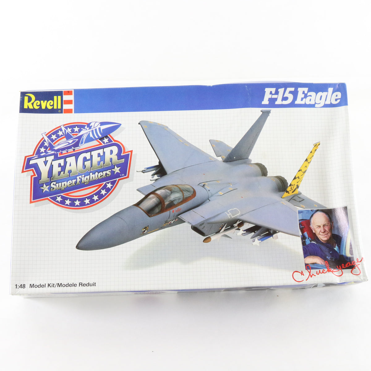 F15 Eagle Fighter Plane Yeager Superfighters Revell 1:48 Model Kit 4564