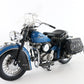 "1948 Indian Chief Roadmaster Black Blue Diecast Motorcycle Danbury Mint 1:10"