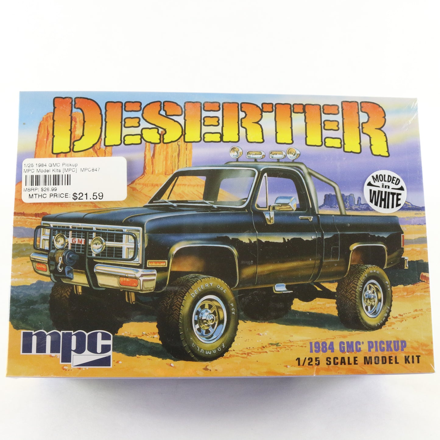 Deserter 1984 GMC Pickup Truck MPC 1:25 Model Kit MPC847/12